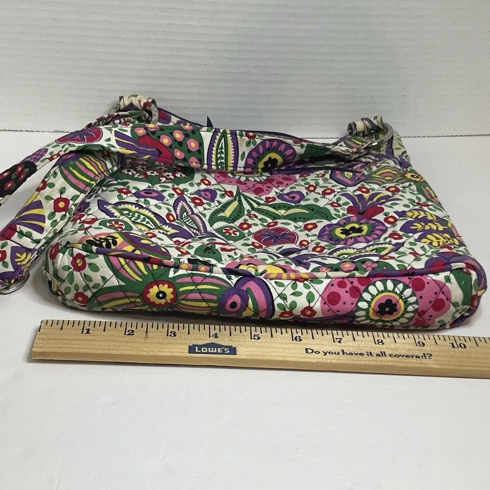 Vera Bradley Hipster Crossbody Bag Viva la Vera Pattern Purse Satchel Shoulder